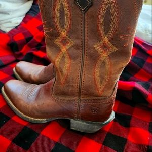 ARIAT   leather Cowboy boots ladies 7